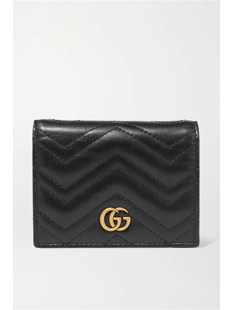 gucci marmont quilted wallet|Gucci Marmont wallet small.